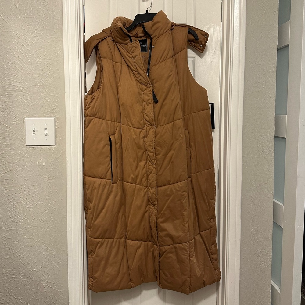 COPY - BAGATELLE COLLECTION women’s LONGLINE HOODED PUFFER VEST